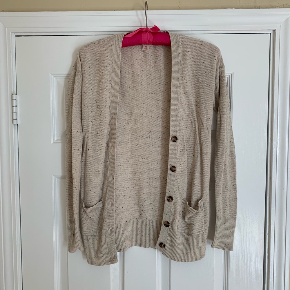 Mossimo Oatmeal Lightweight Cardigan